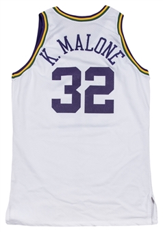 1993-94 Karl Malone Game Used Utah Jazz Home Jersey